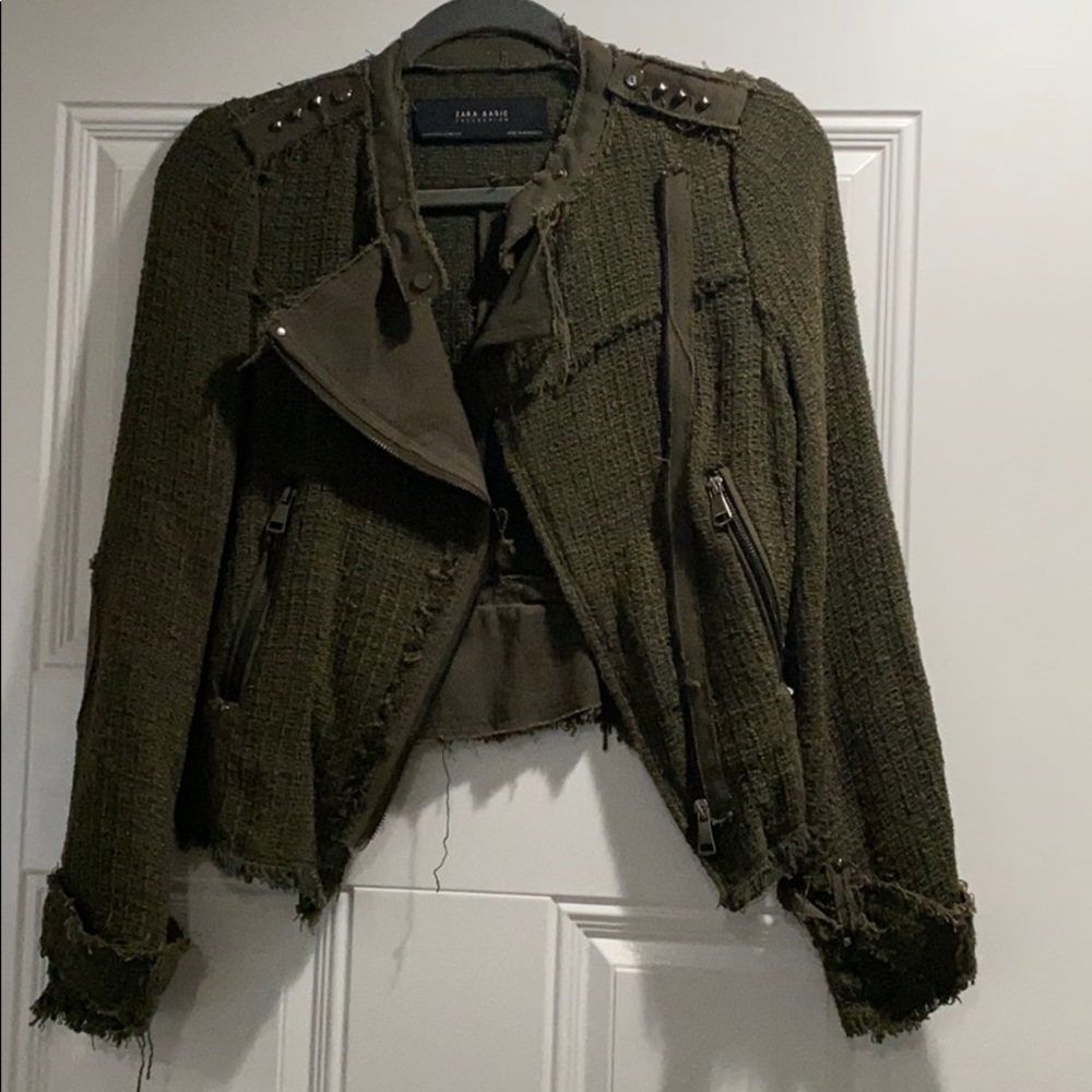 Zara tweed jacket